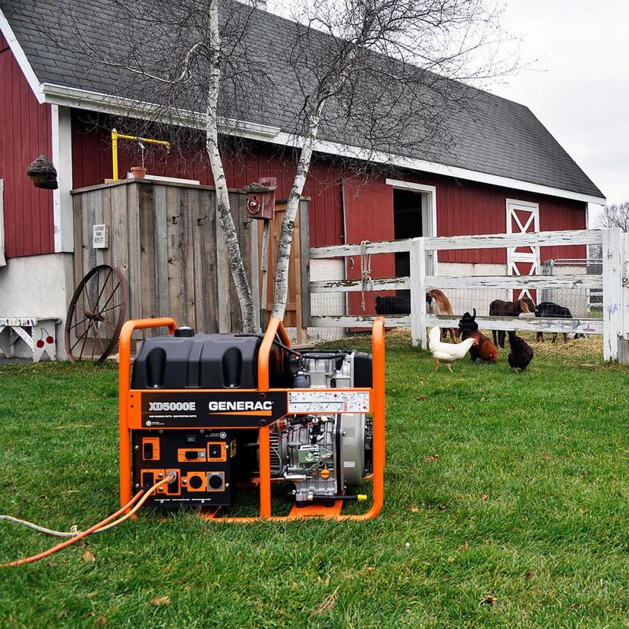 Generac - XD5000E - 5000/5500 Watt Diesel Generator With Yanmar Engine